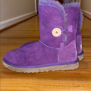 Purple Bailey Button Uggs
